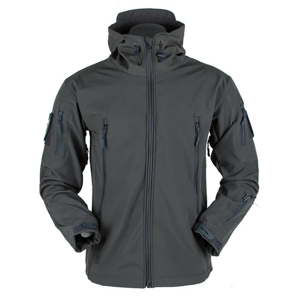 Men's Outdoor Soft Fleece Jacket Men's And Women's Jacket Unique Jackets For Men Windproof Waterproof Breathable Jacket Thermal Hooded Tactical Jacket Outdoor Camouflage Fleece Hooded Coat