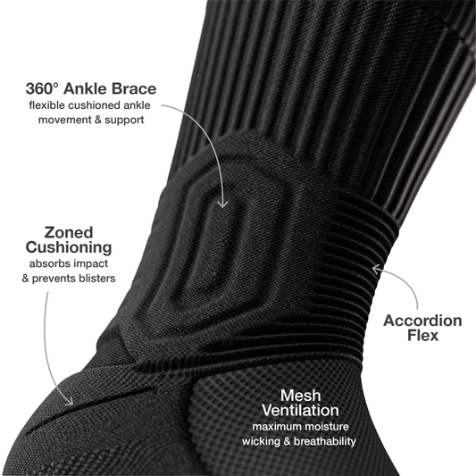 CloudFusion™ Athletic Cushioned Crew Socks