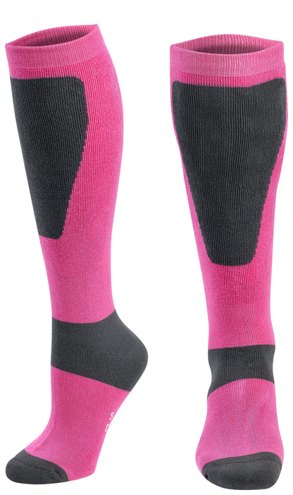 Bamboo Rayon Ski & Snowboard Socks - Single Pair Pack
