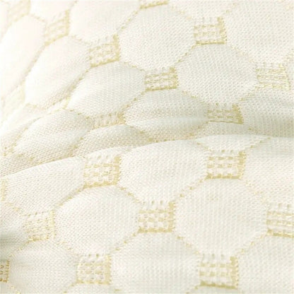 Knitted Antibacterial Cotton Massage Neck Pillow with Removable Cover
