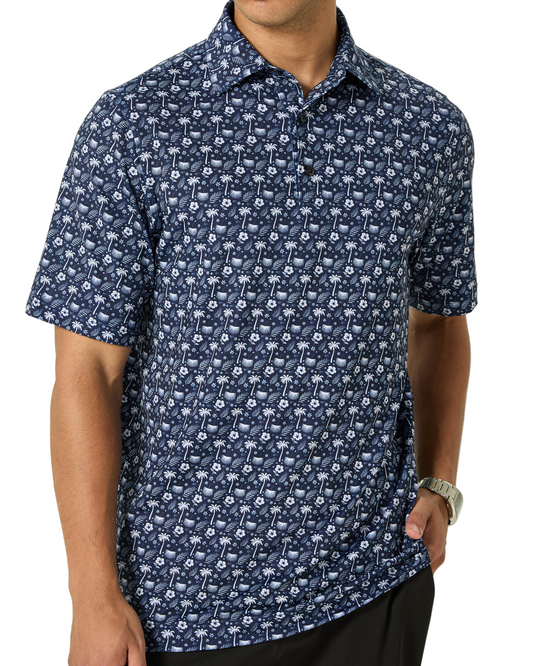 Paradise Dreaming Men's Polo