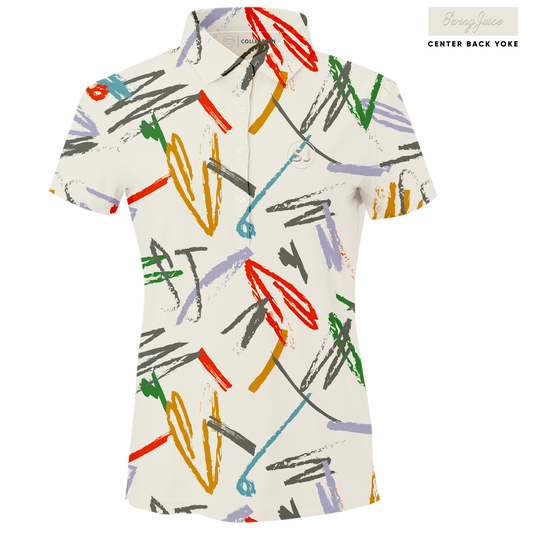 Golf Strokes Women's Polo - Final Sale