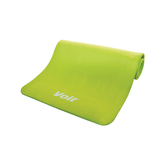 Voit Green NBR Yoga Mat 1 cm - Non-Slip, Eco-Friendly Fitness Accessory for Yoga Practice
